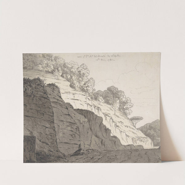 Near Santa Maria de' Monti, Naples by Thomas Jones