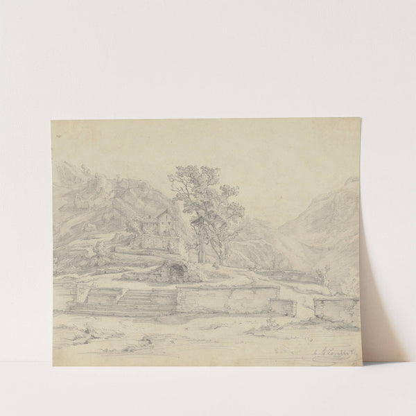 Near St Loretto by Friedrich Metz