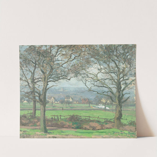 Near Sydenham Hill (1871) by Camille Pissarro