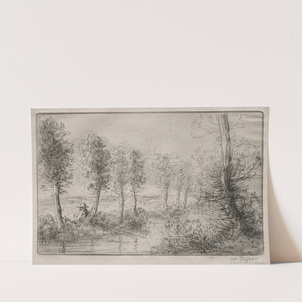 Near the Mill (c. 1857–1911) by Alphonse Legros