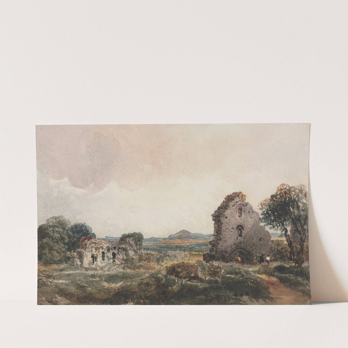 Neath Abbey (c. 1840s) by Peter De Wint