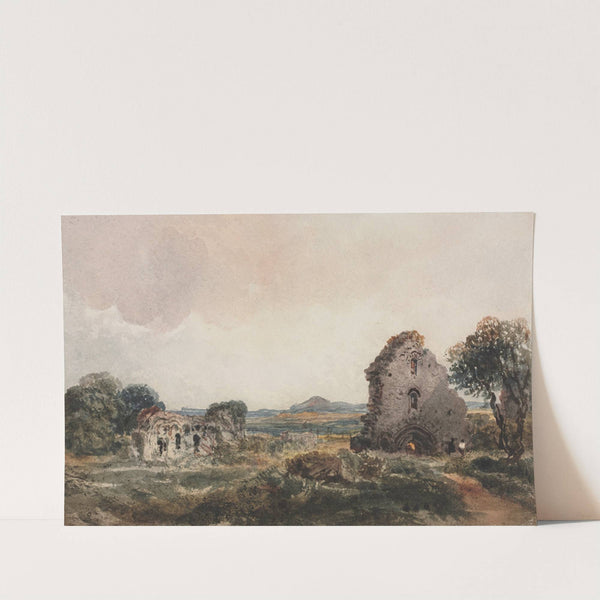 Neath Abbey (c. 1840s) by Peter De Wint