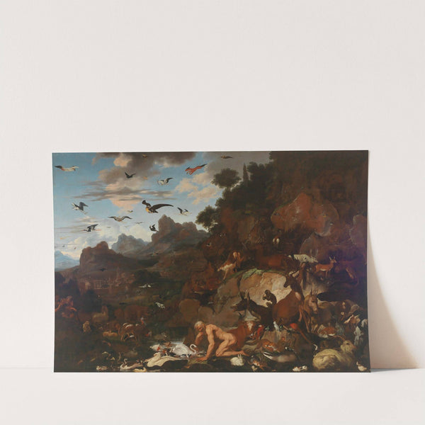 Nebuchadnezzar’s madness by Carl Borromäus Andreas Ruthart