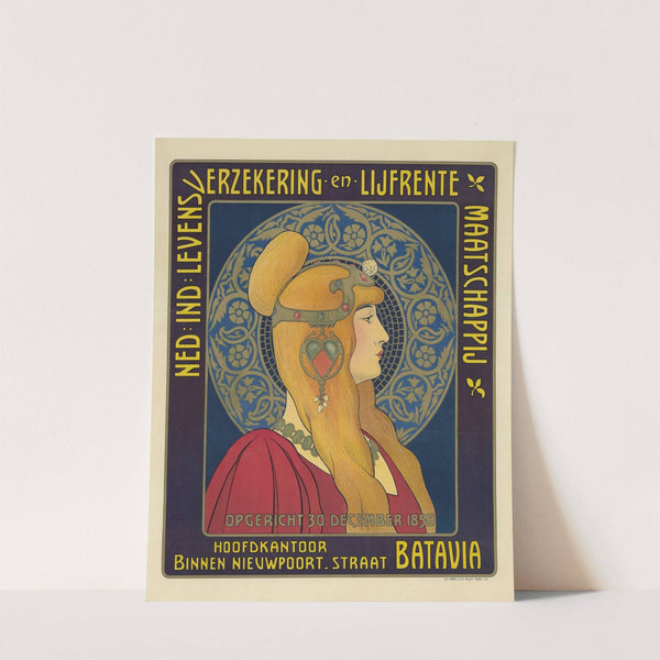 Ned ind levensverzekering-en-lijfrente maatschappij (1906) by Imp. Chaix