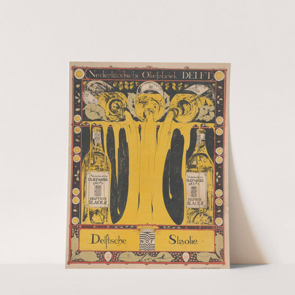 Nederlandsche Oliefabriek Delft Delftsche Slaolie by Theo Nieuwenhuis