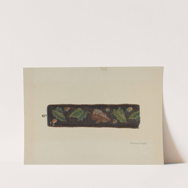 Needlepoint Bell Pull by Edmond Lorts