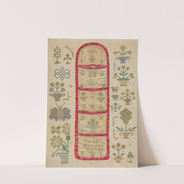 Needlework Picture by Francis Law Durand