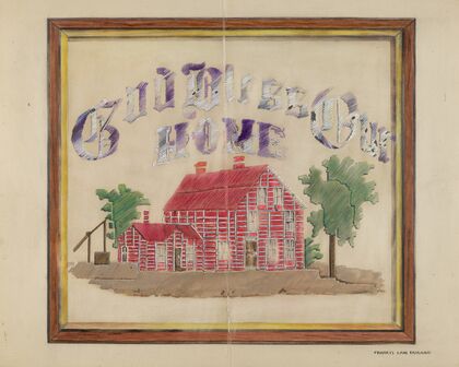 Needlework Picture