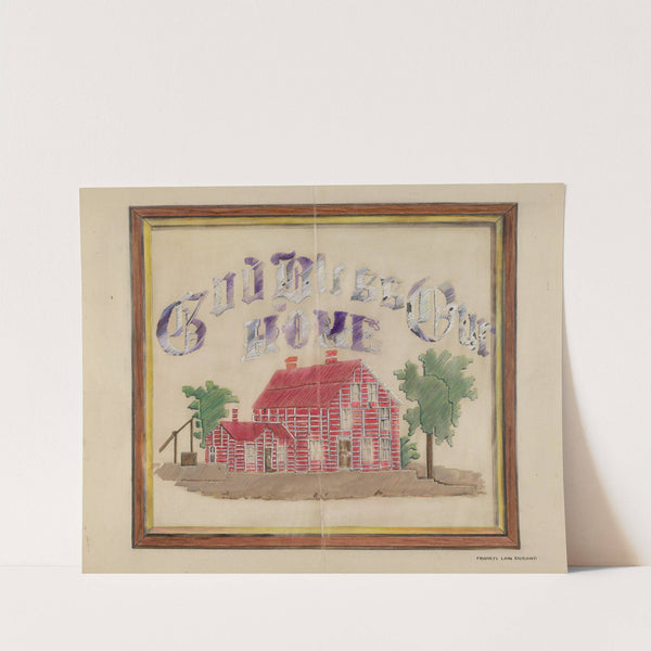 Needlework Picture by Francis Law Durand