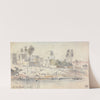 Negadeh, 1-45 pm, 17 January 1867 by Edward Lear