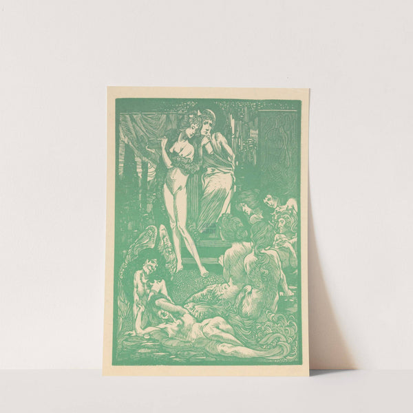 Negen fantastische vrouwenfiguren (1897) by Johannes Josephus Aarts