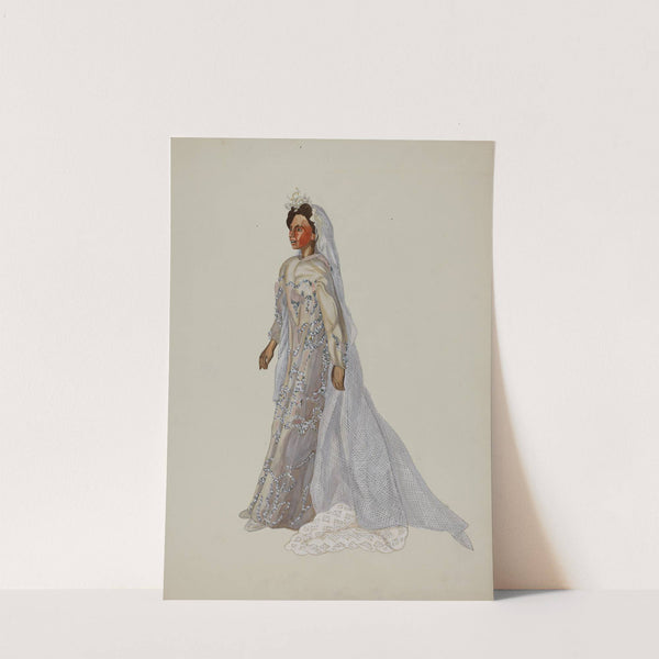 Negro Bride Puppet by Verna Tallman