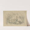 Negro Church, Smith's Plantation, Port Royal Isl'd, S.C. by Alfred Rudolph Waud