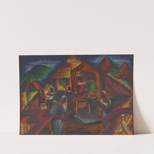 Negro Pharaoh by Malvin Gray Johnson