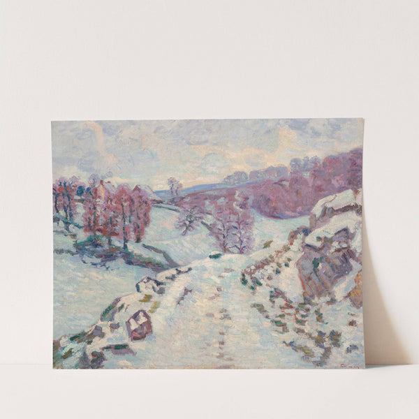 Neige (circa 1890) by Armand Guillaumin