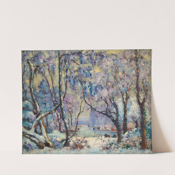 Neige et givre by Emmanuel de La Villéon