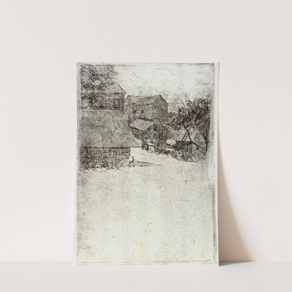 Neighboring Farm by Julian Alden Weir