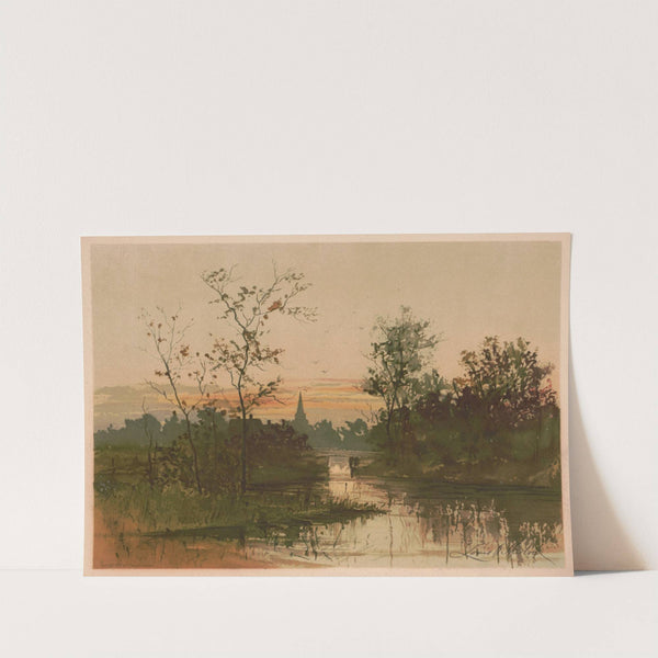 Nemasket River, Maine (1887) by Louis Kinney Harlow