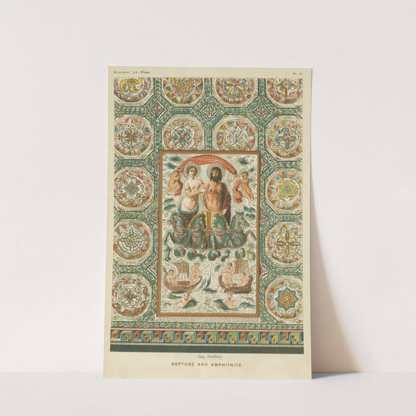 Neptune and Amphitrite (1890) by Fraillery