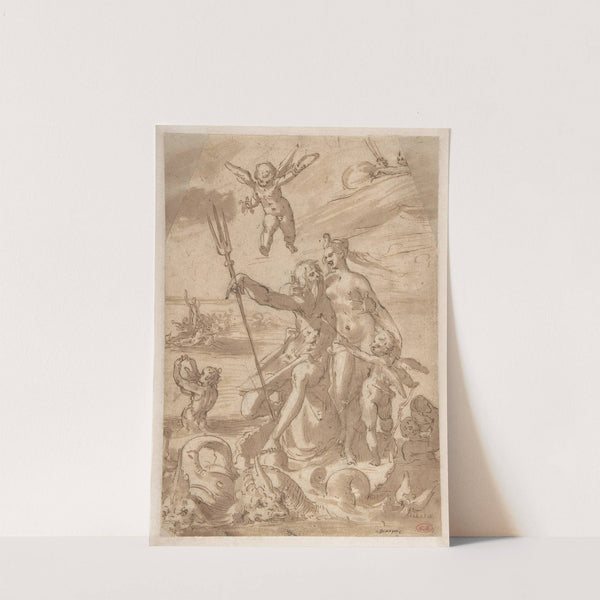 Neptune and Amphitrite by Bartholomaeus Spranger