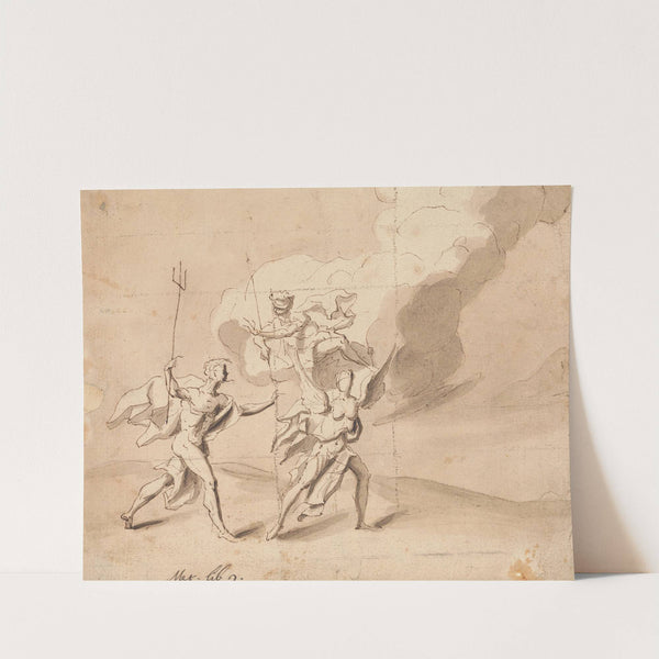 Neptune and Coronis: Ovid, Metamorphoses, Book 2 by Thomas Carwitham