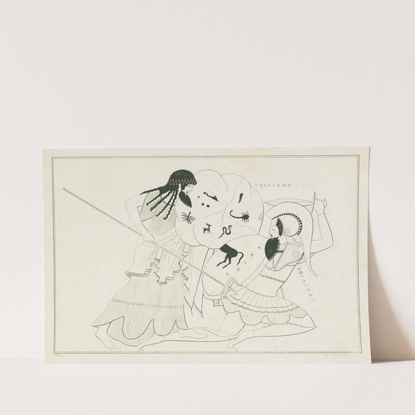 Neptune and the giant Ephialtes (1844-1861) by A. Rey