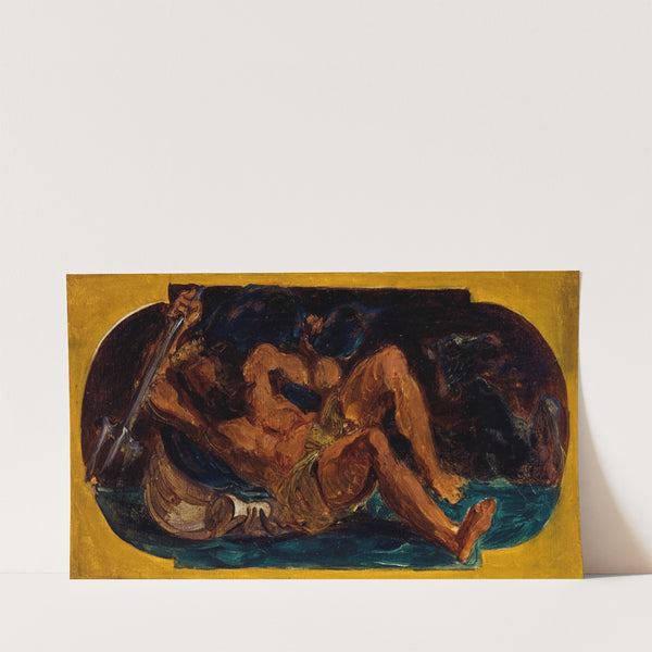 Neptune apaisant les flots (1849 - 1852) by Eugène Delacroix