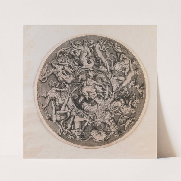 Neptune’s Kingdom (1587) by Jacob de Gheyn II