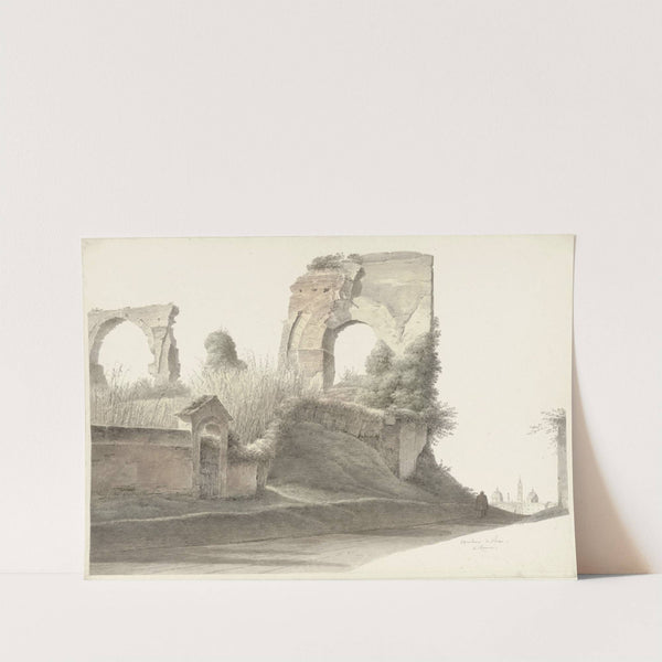 Nero’s Aqueduct in Rome (c. 1809 - c. 1812) by Josephus Augustus Knip