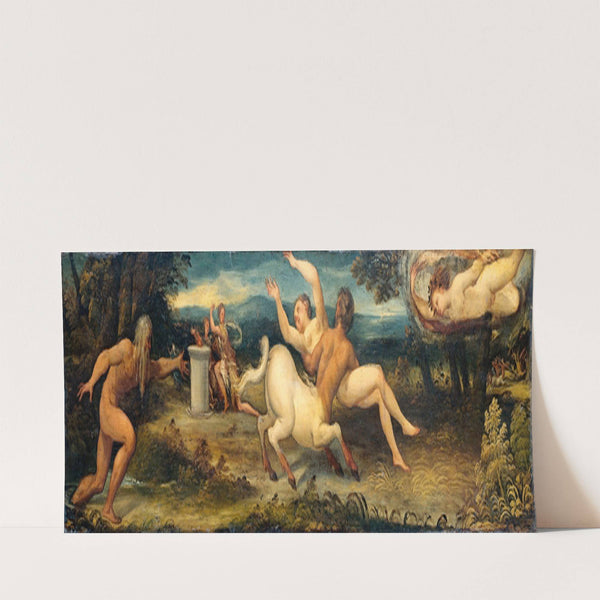 Nessus and Deianira (1540 - 1560) by Lambert Sustris