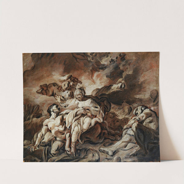 Nessus Offering His Poisoned Tunic To Dejanire by Jean-Baptiste Deshays