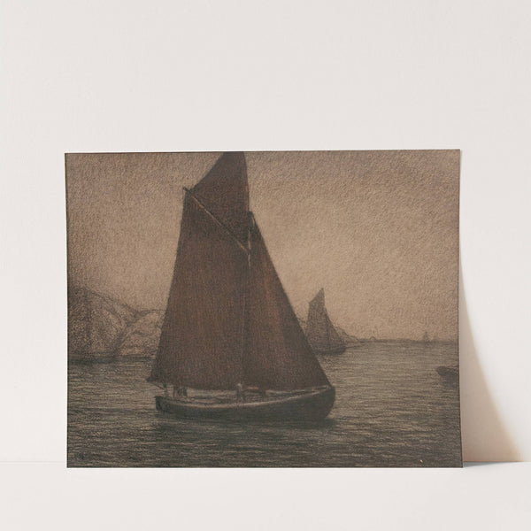 Net Fishing Boats (1902) by Karl Nordström