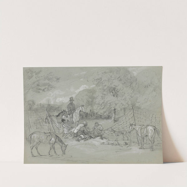 Netting Deer in Richmond Park by Sir George Hayter