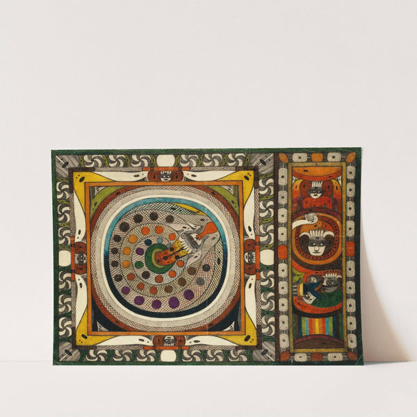 Netz=Schlange, vom Wili=Wald,=Skt. Adolf=Thurm,=Hoof=Ring,=Uhrwald, in Amerika (1921) by Adolf Wölfli