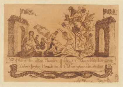 Neujahrskarte 1906 (1906)