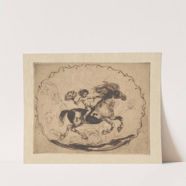 Neujahrskarte 1910 (1910) by Albert Welti