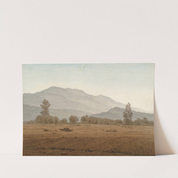 Neumond über dem Riesengebirge by Caspar David Friedrich