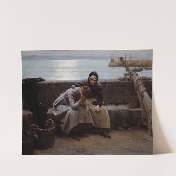 Never Morning Wore To Evening But Some Heart Did Break by Walter Langley