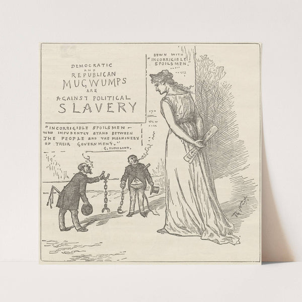 Nevermore (1885) by Thomas Nast