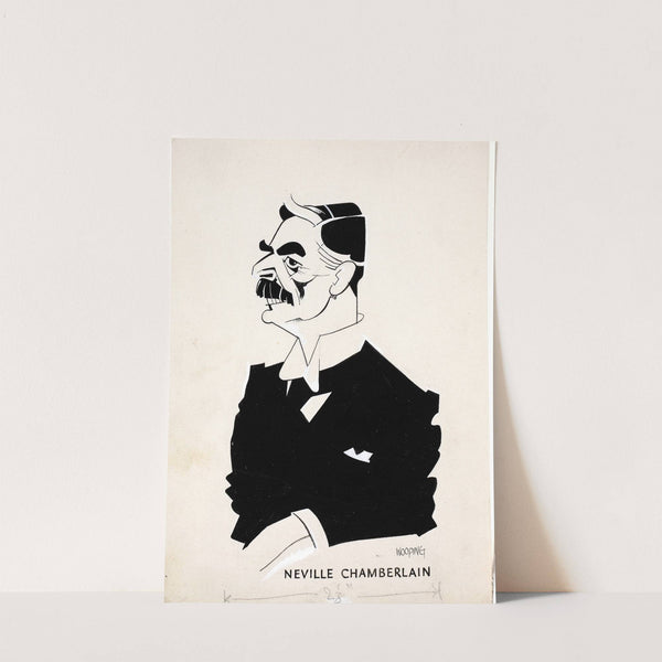 Neville Chamberlain by Wooding