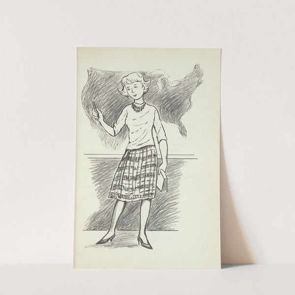 New Boy in School pl10 by Joan Balfour Payne