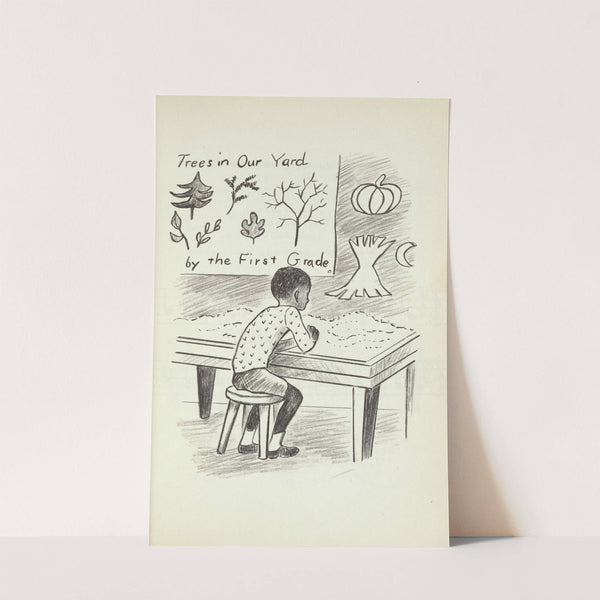 New Boy in School pl12 by Joan Balfour Payne