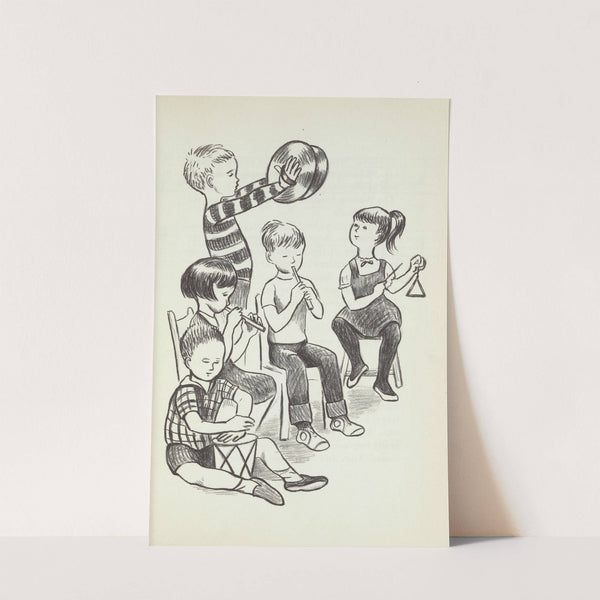 New Boy in School pl15 by Joan Balfour Payne