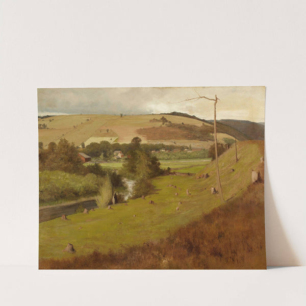 New England Landscape by Herman Hartwich