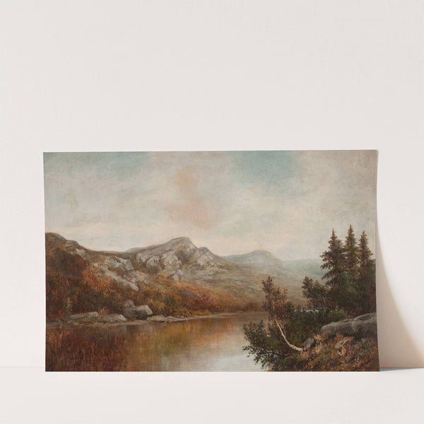 New England Landscape by William Henry Hilliard