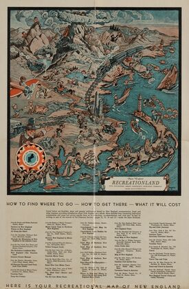 New England recreationland; Maine, New Hampshire, Vermont, Massachusetts, Rhode Island, Connecticut