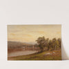 New England Summer Landscape (Susquehanna River) by Charles W. Knapp