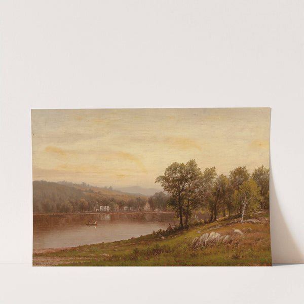 New England Summer Landscape (Susquehanna River) by Charles W. Knapp