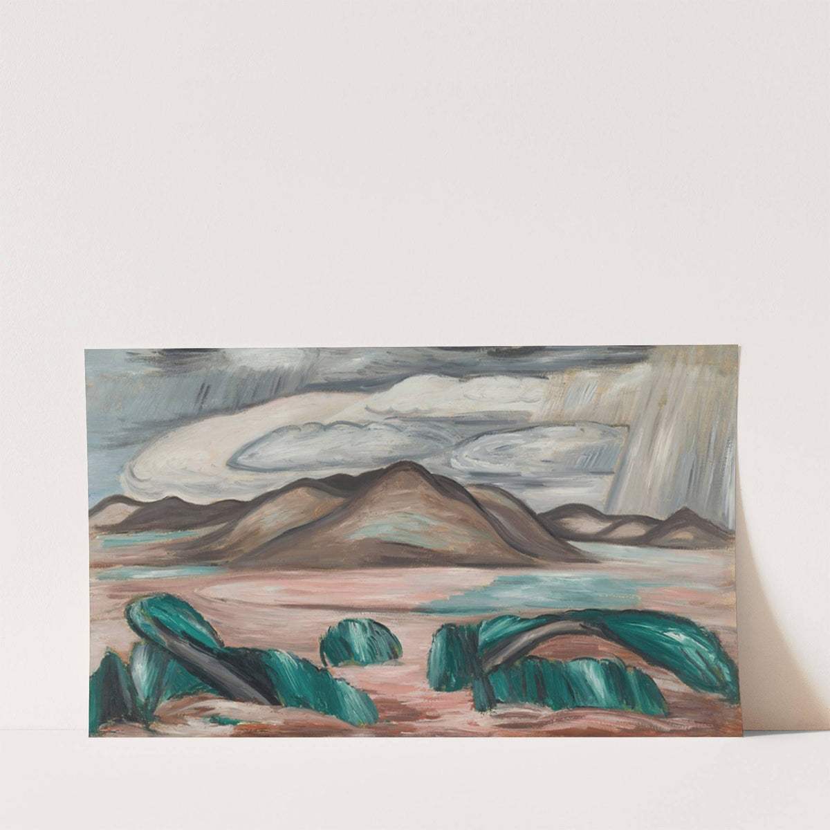 New Mexico Recollection No. 8 (1923) by Marsden Hartley