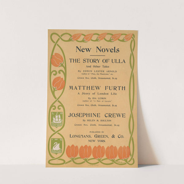 New novels, the story of Ulla ... Mathhew Furth ... Josephine Crewe by Blanche McManus